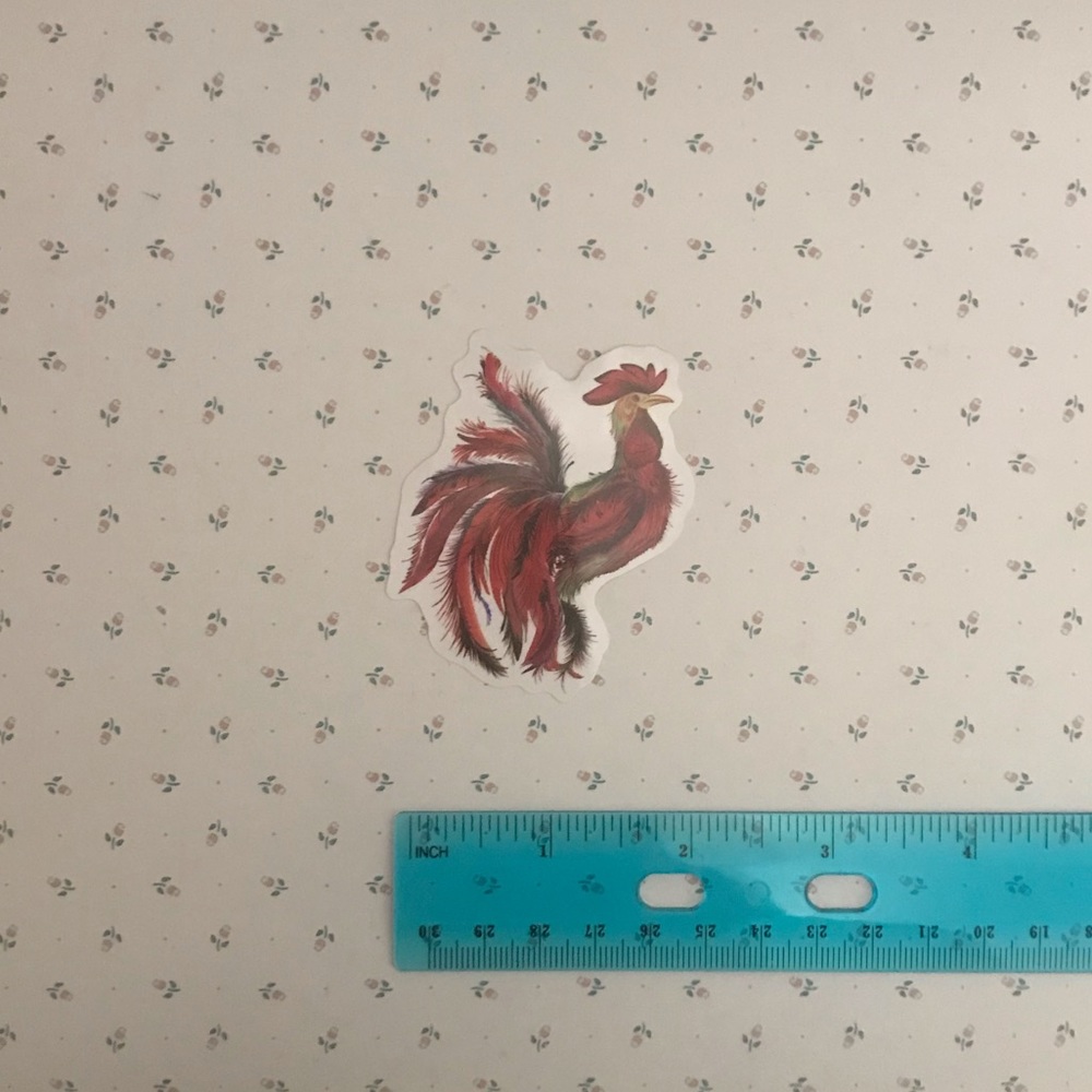 Rooster Sticker - Picture 3 of 3